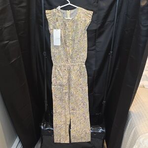 Gucci Multicolor Floral Patterned Girls Romper